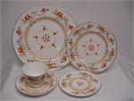16 Royal Worcester Chamberlain Orange Place Settings