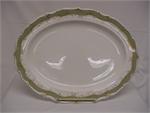 RD Fontainebleau Green Large Platter